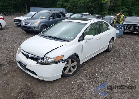 2008 Honda Civic Ex from USA, damaged, VIN 2HGFA16818H304358